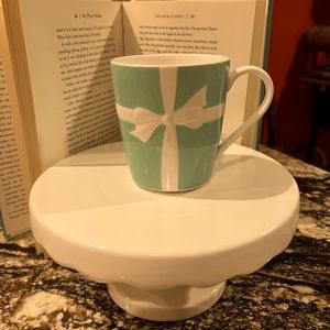 Tiffany and Co blue ribbon coffee mug